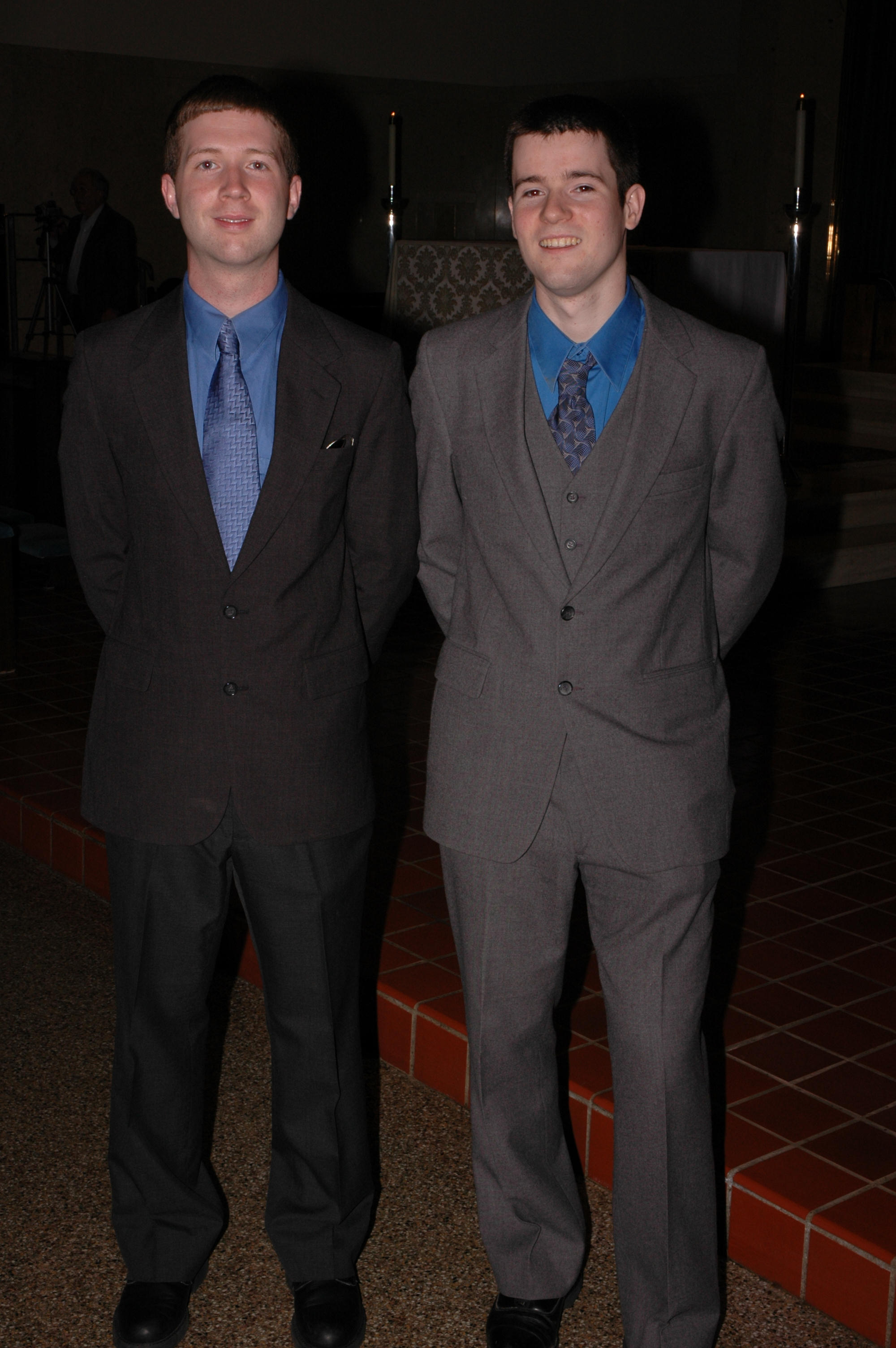 Wedding: Best Man Chuck and Groom