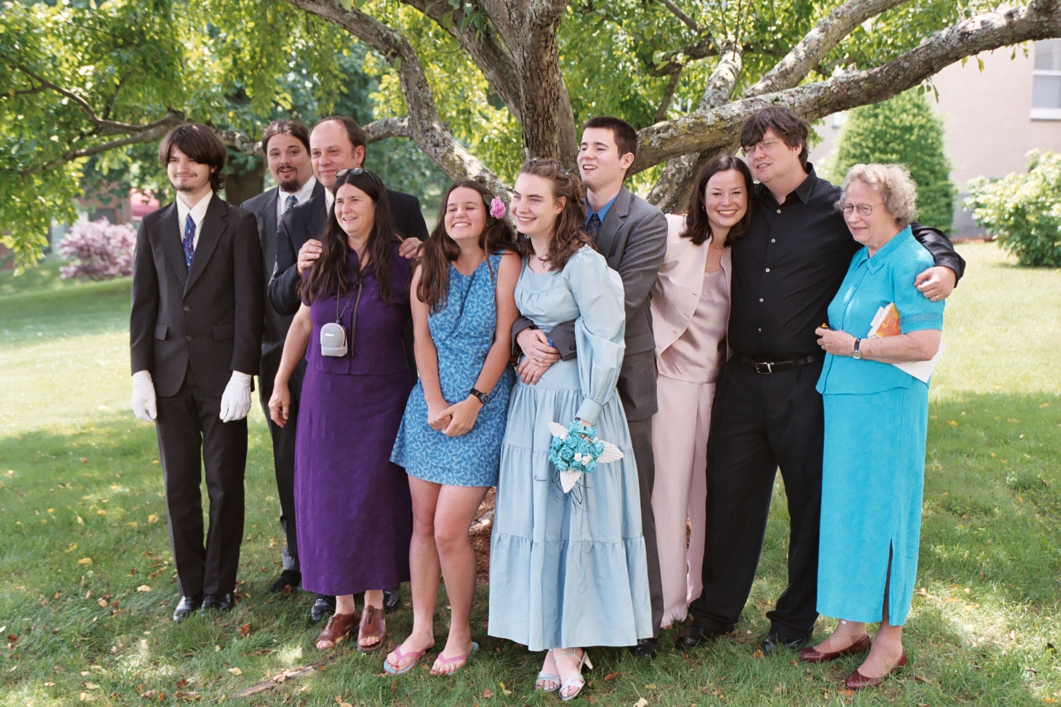 The whole Roberts family.  Shawn's surprised we were all in one place at once.  